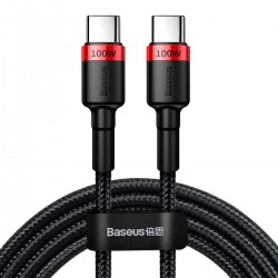 Baseus Cafule cable PD 2.0 100W QC 3.0 Type - C to Type - C 2m 5A Red - Black