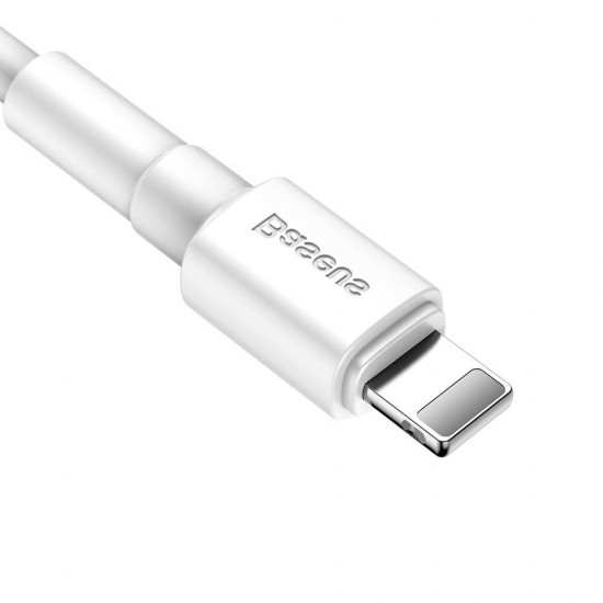 Baseus Mini cable USB to Lightning / iPhone 1m 2.4A White
