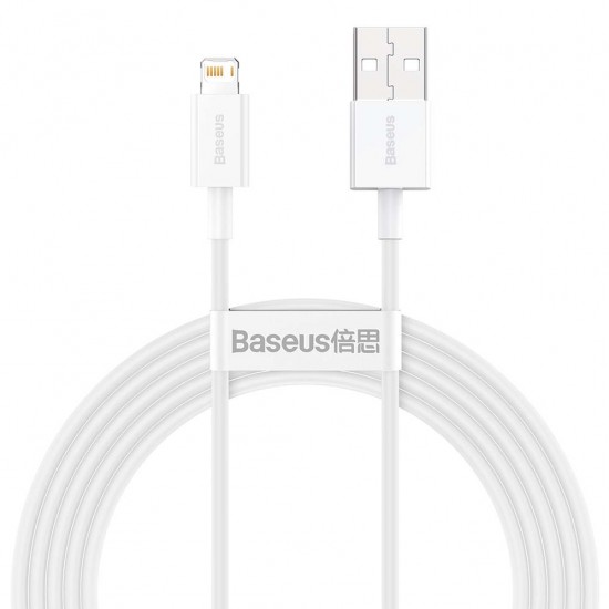 Baseus cable Superior USB - Lightning 2,0 m 2,4A white