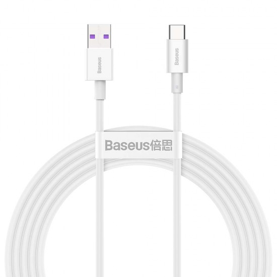 Baseus cable Superior USB - USB-C 2,0 m white 66W