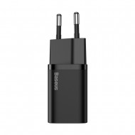 Baseus wall charger Super Si PD 20W 1x USB- C black