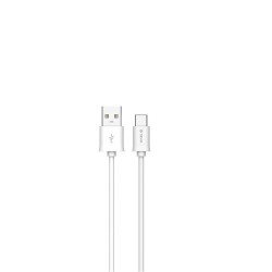 Devia Smart cable USB to Type - C 1m 2.1A White