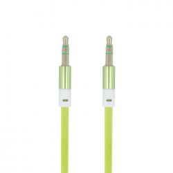 Forever audio cable mini - Jack 3.5mm to mini - Jack 3.5mm 1m Green