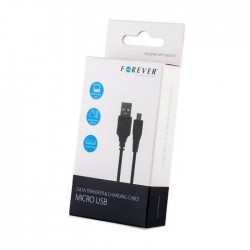 Forever cable USB to Micro USB 3m 1A Black