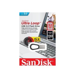 SanDisk ULTRA LOOP 32GB USB 3.0 130MB/s Silver