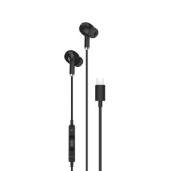 XO - EP23 Wired earphones Type - C Black