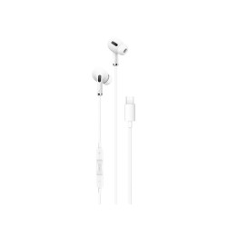 XO - EP23 Wired earphones Type - C White